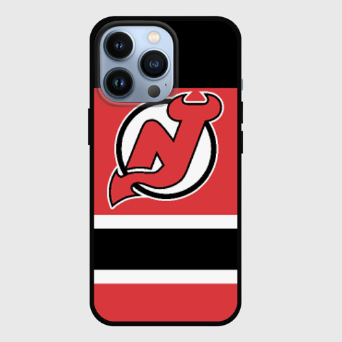 Чехол для iPhone 13 Pro New Jersey Devils, цвет черный