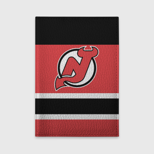 Обложка для автодокументов New Jersey Devils, цвет зеленый