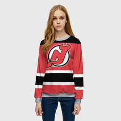 Женский свитшот 3D New Jersey Devils - фото 2