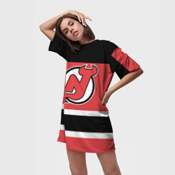 Платье-футболка 3D New Jersey Devils - фото 2