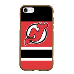 Чехол для iPhone 7/8 матовый New Jersey Devils