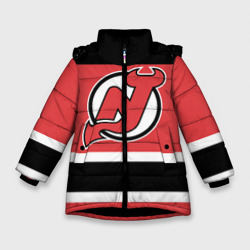 Зимняя куртка для девочек 3D New Jersey Devils