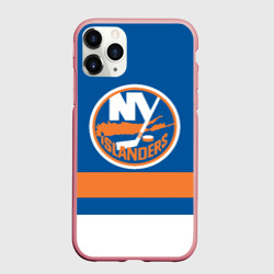 Чехол для iPhone 11 Pro Max матовый New York Islanders