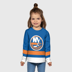 Детский лонгслив 3D New York Islanders - фото 2