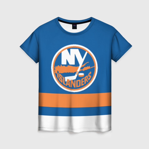 Женская футболка 3D New York Islanders, цвет 3D печать