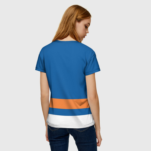 Женская футболка 3D New York Islanders, цвет 3D печать - фото 4