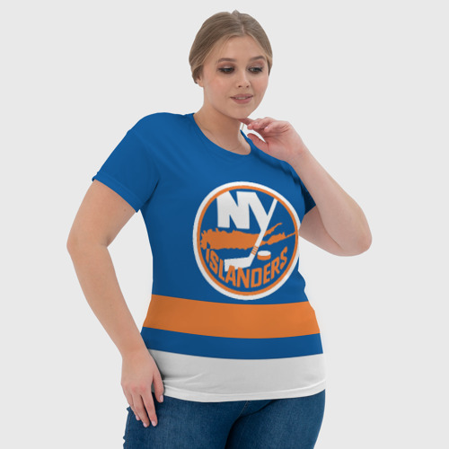 Женская футболка 3D New York Islanders, цвет 3D печать - фото 6