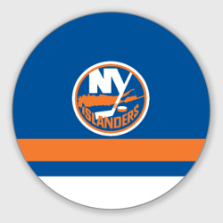 Круглый коврик для мышки New York Islanders
