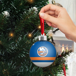 Ёлочный шар New York Islanders - фото 2