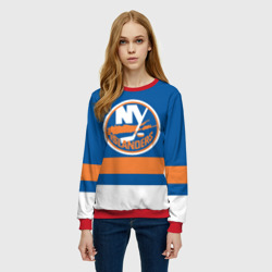 Женский свитшот 3D New York Islanders - фото 2