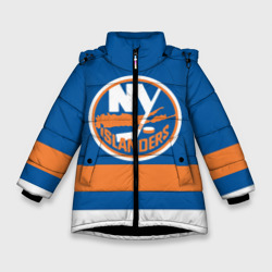 Зимняя куртка для девочек 3D New York Islanders