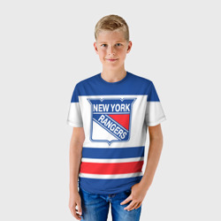 Детская футболка 3D New York Rangers - фото 2