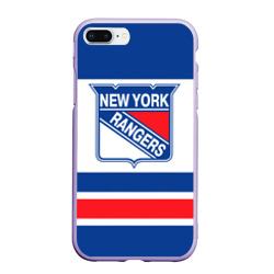 Чехол для iPhone 7Plus/8 Plus матовый New York Rangers