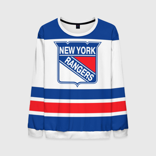 Мужской свитшот 3D New York Rangers, цвет белый