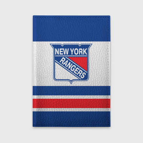 Обложка для автодокументов New York Rangers, цвет бирюзовый