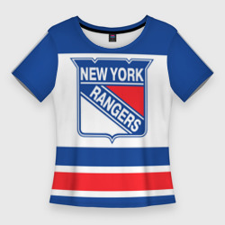 Женская футболка 3D Slim New York Rangers