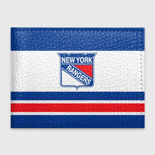 Обложка на студенческий билет New York Rangers (кожаная)