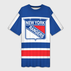 Платье-футболка 3D New York Rangers