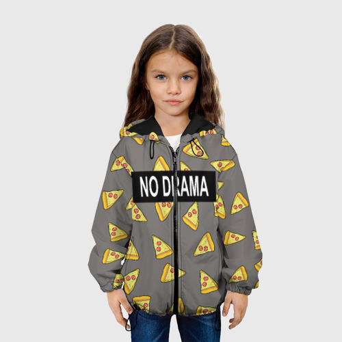 Детская куртка 3D No drama, цвет черный - фото 4