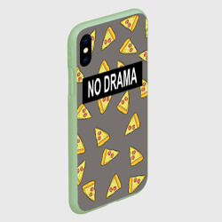Чехол для iPhone XS Max матовый No drama - фото 2