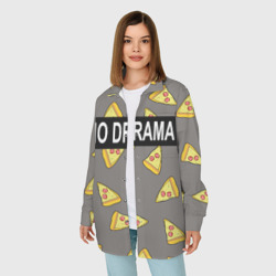 Женская рубашка oversize 3D No drama - фото 2