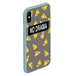 Чехол для iPhone XS Max матовый No drama - фото 2