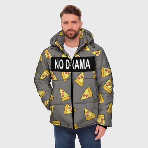 Мужская зимняя куртка 3D No drama, цвет светло-серый - фото 3
