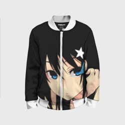Детский бомбер 3D Black Rock Shooter аниме - глаза Мато Курои 