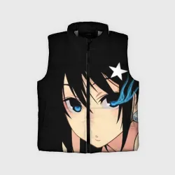 Детский жилет утепленный 3D Black Rock Shooter аниме - глаза Мато Курои 
