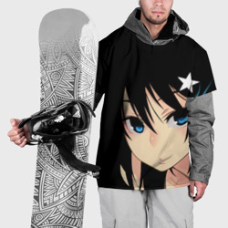 Накидка на куртку 3D Black Rock Shooter аниме - глаза Мато Курои 