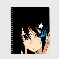 Тетрадь Black Rock Shooter аниме - глаза Мато Курои 