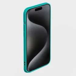 Чехол силиконовый для Apple iPhone 15 Pro матовый Майкл Джексон портрет поп-арт лицо - фото 2