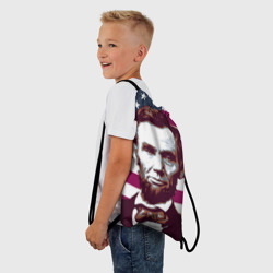 Рюкзак-мешок 3D Авраам Линкольн - фото 2