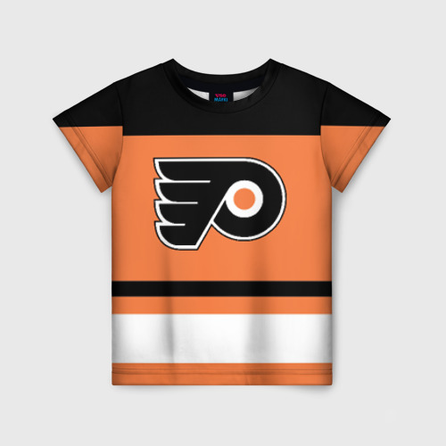 Детская футболка 3D Philadelphia Flyers, цвет 3D печать