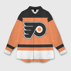 Мужская рубашка oversize 3D Philadelphia Flyers