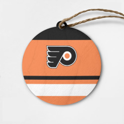 Деревянная игрушка круг Philadelphia Flyers