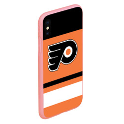 Чехол для iPhone XS Max матовый Philadelphia Flyers - фото 2