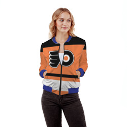 Женский бомбер 3D Philadelphia Flyers - фото 2