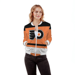 Женский бомбер 3D Philadelphia Flyers - фото 2