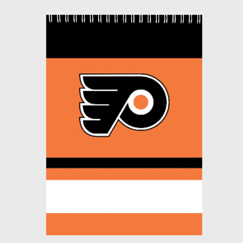 Скетчбук Philadelphia Flyers, цвет белый