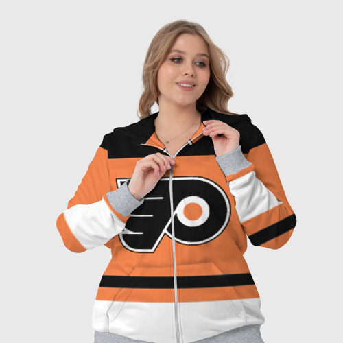 Женский костюм 3D Philadelphia Flyers, цвет меланж - фото 7