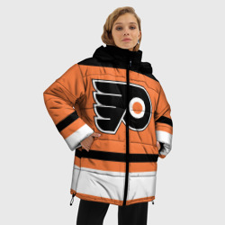 Женская зимняя куртка Oversize Philadelphia Flyers - фото 2