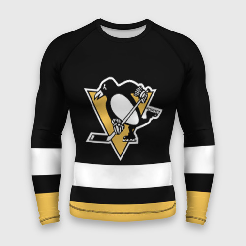 Мужской рашгард 3D Pittsburgh Penguins, цвет 3D печать