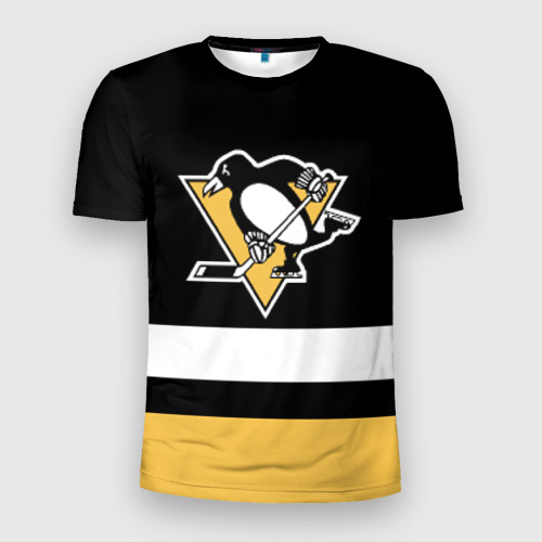 Мужская футболка 3D Slim Pittsburgh Penguins