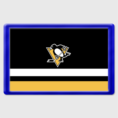 Магнит 45*70 Pittsburgh Penguins, цвет синий
