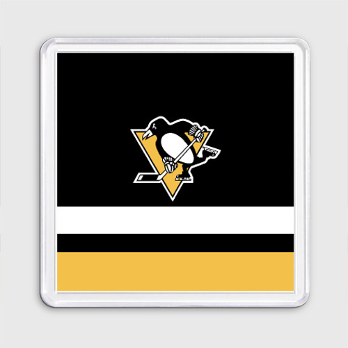 Магнит 55*55 Pittsburgh Penguins