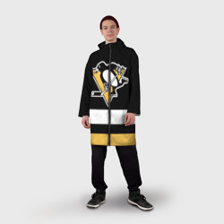 Мужской дождевик 3D Pittsburgh Penguins - фото 2