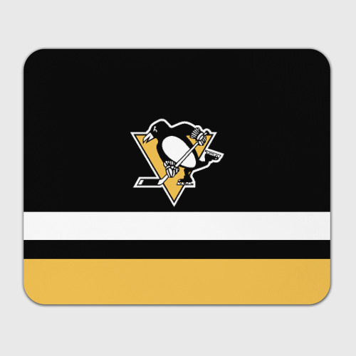 Прямоугольный коврик для мышки Pittsburgh Penguins