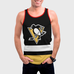 Мужская майка 3D Pittsburgh Penguins - фото 2