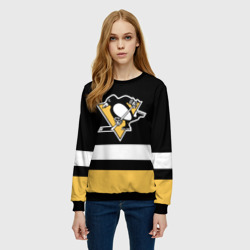 Женский свитшот 3D Pittsburgh Penguins - фото 2